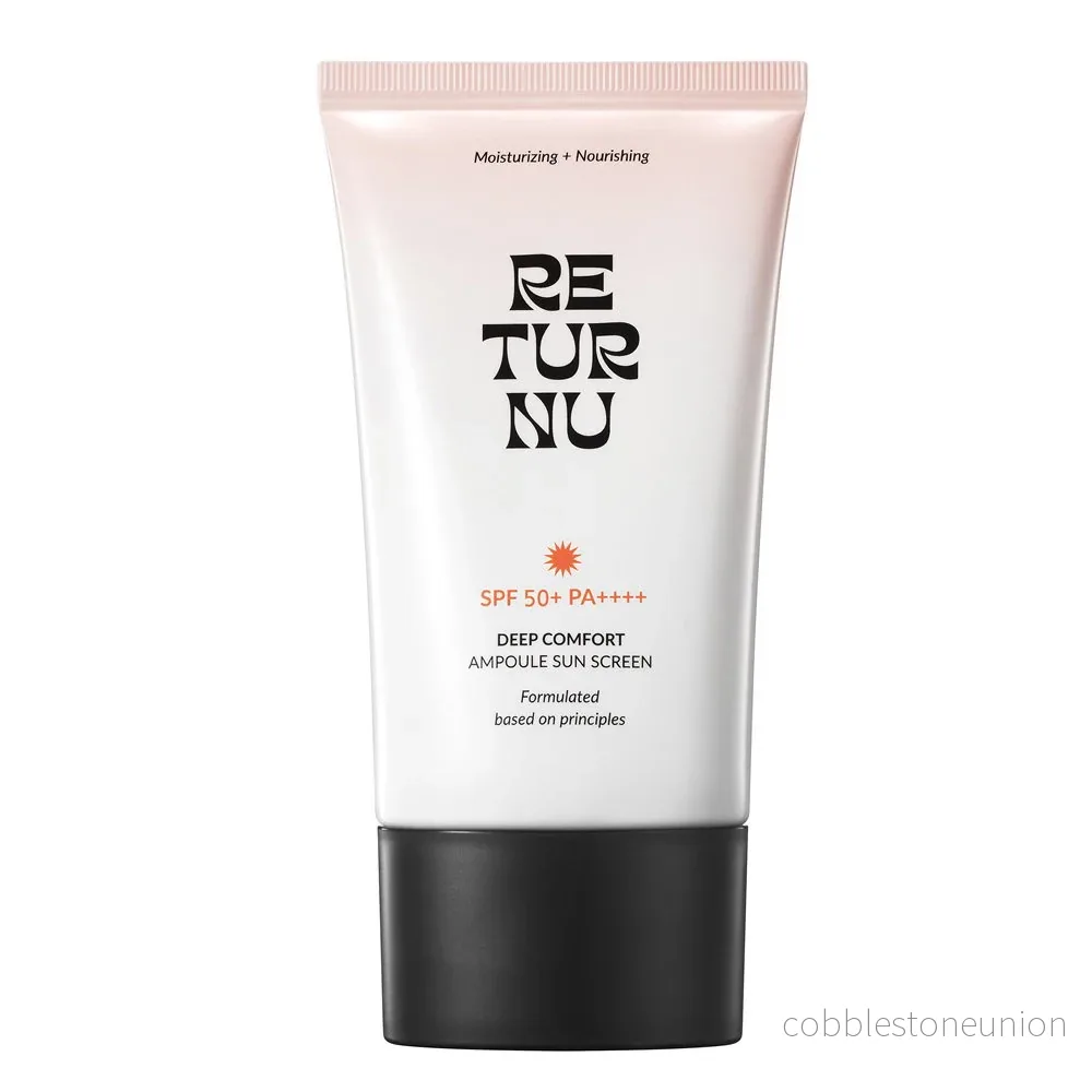 Returnu, The Firm, Fuktgivande, Vattenkräm, För ansiktet, SPF50+, 50 ml
