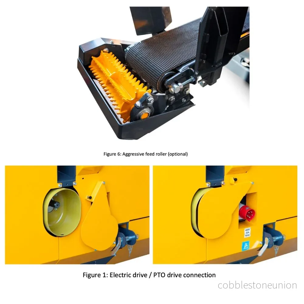 Vedprocessor Titan 36/12 PTO- eller eldrift - Bild 3
