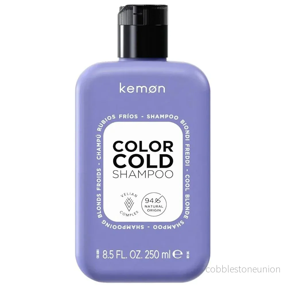 Kemon, Color Cold, Neutraliserande hårbehandlingsschampo, 250 ml