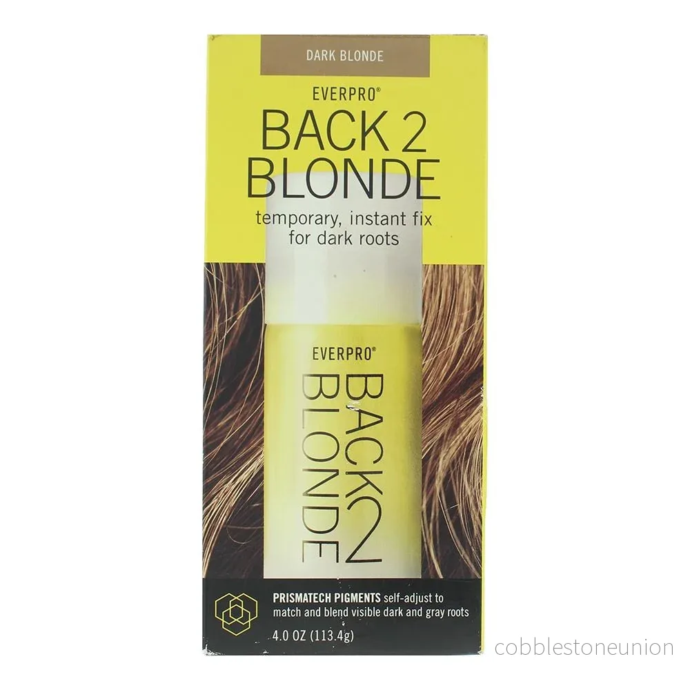 Everpo, Back 2 Blonde, Hårspray, Neutraliserande för Mörka Rötter, Direktfix, 113 g Everpo, Back 2 Blonde, Hårspray, Neutraliserande för Mörka Rötter, Direktfix, 113 g