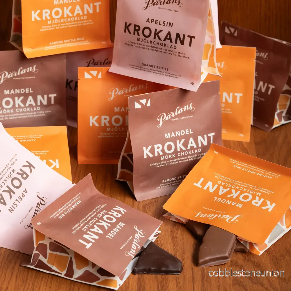brittle ALMOND milk chocolate 70 grams - Bild 3