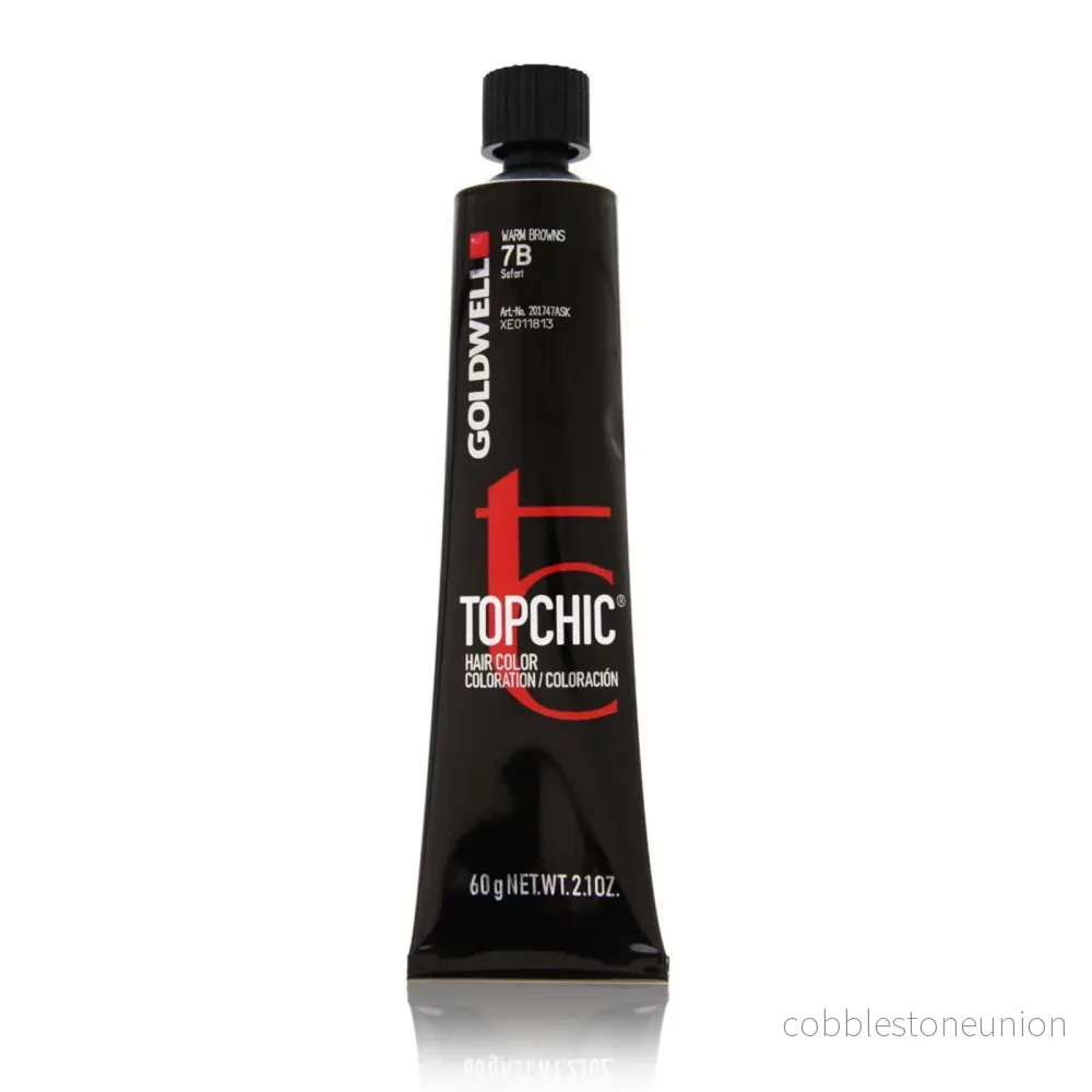 Goldwell, TopChic, Permanent Hair Color, 7B Safari, 60ml Goldwell, TopChic, Permanent Hair Color, 7B Safari, 60ml