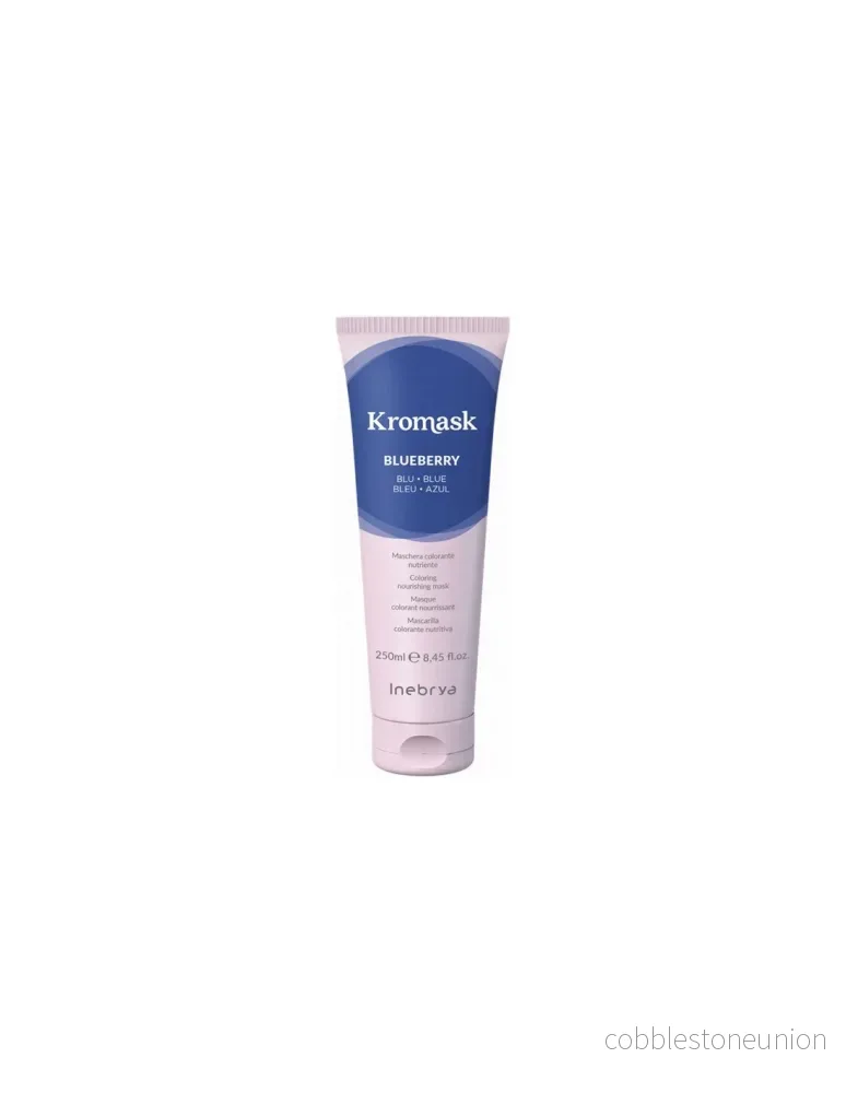Inebrya, Kromask, Hårfärgningskräm mask, Näringsrik, Blåbär, 250 ml Inebrya, Kromask, Hårfärgningskräm mask, Näringsrik, Blåbär, 250 ml