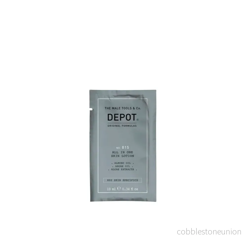 Depot, 800 Skin Specifics No. 815, Argan Oil, Moisturizing, Daily, Lotion, 10 ml Depot, 800 Skin Specifics No. 815, Argan Oil, Moisturizing, Daily, Lotion, 10 ml