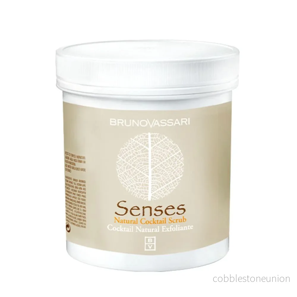 Bruno Vassari, Senses, Natural, Exfoliating, Body Scrub, 200 g