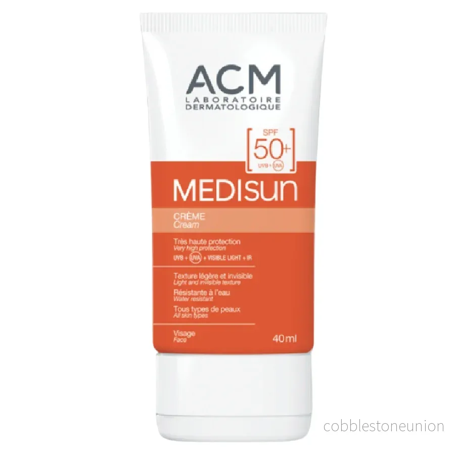 Laboratoire ACM, Medisun, Hydrating, Sunscreen, For the face, 50+, 40 ml