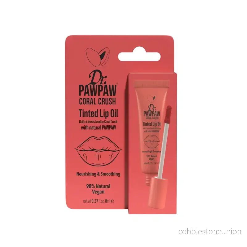 Dr. PawPaw, Dr. PawPaw, Hydrating & Illuminating, Läppolja, Korallkross, 8 ml Dr. PawPaw, Dr. PawPaw, Hydrating & Illuminating, Läppolja, Korallkross, 8 ml