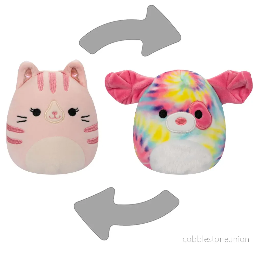 Squishmallows Flip A Mallows Laura & Shena