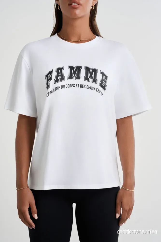 Équilibre oversized T-shirt
