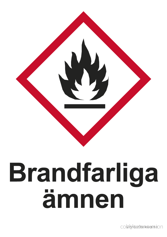 Brandfarliga ämnen Brandfarliga ämnen