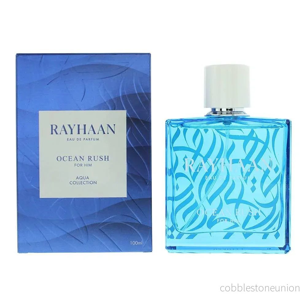 Rayhaan, Ocean Rush, Eau de Parfum, För män, 100 ml - Bild 2