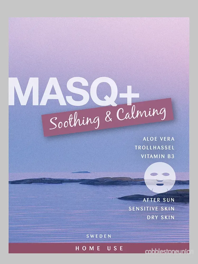 MASKQ+ SOOTHING & CALMING FACE MASK MASKQ+ SOOTHING & CALMING FACE MASK