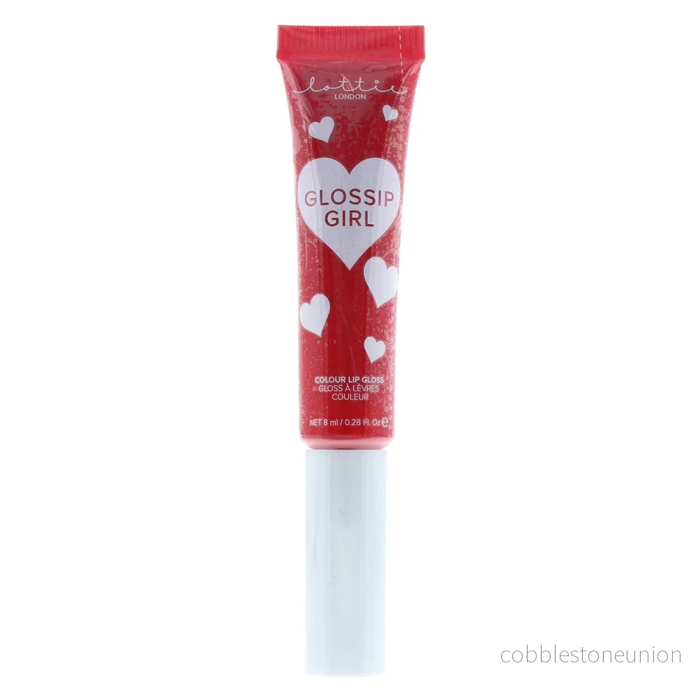 Lottie London, Gossip Girl, Full täckning, Läppglans, Ess, 8 ml Lottie London, Gossip Girl, Full täckning, Läppglans, Ess, 8 ml