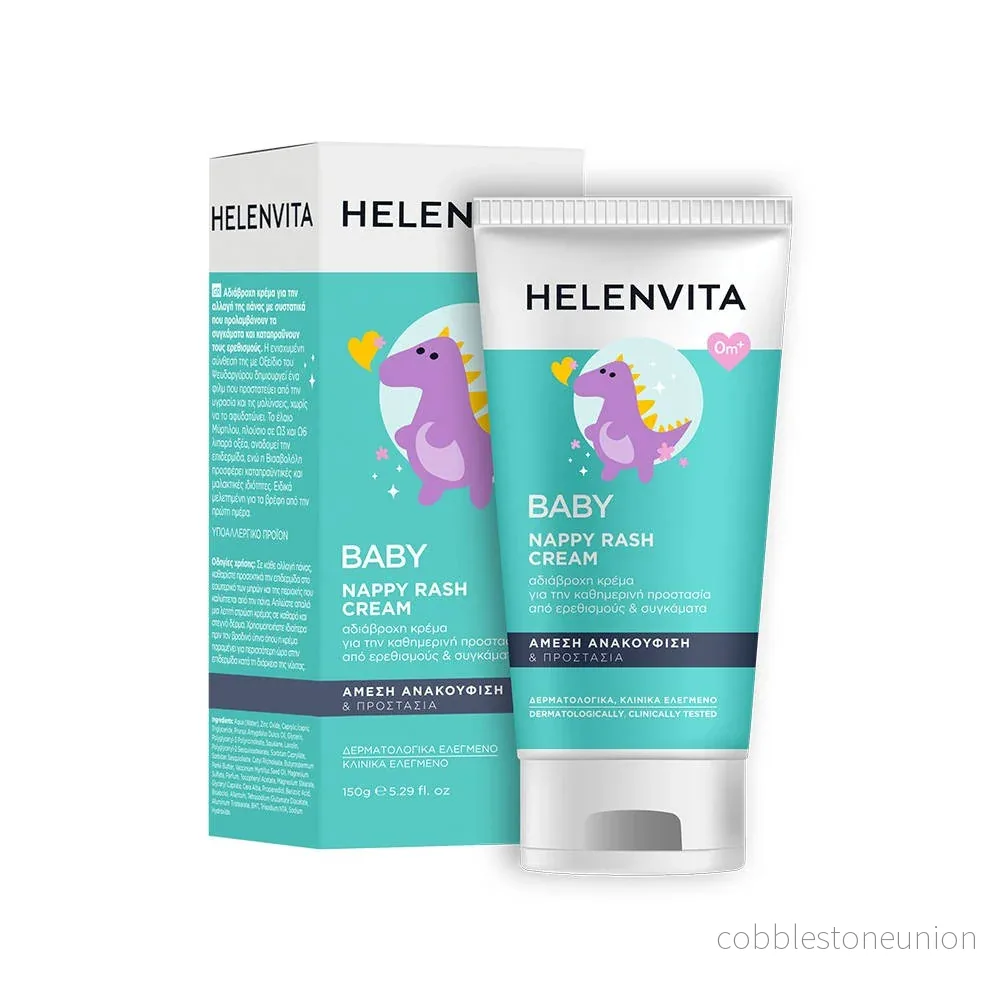 Helenvita, Baby, Mot irritation, Kroppskräm, Blöjområde, 150 ml Helenvita, Baby, Mot irritation, Kroppskräm, Blöjområde, 150 ml