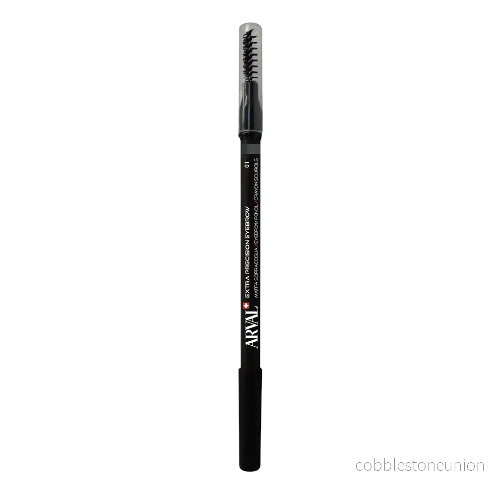 Arval, Matita Sopracciglia, Dubbeländad ögonbrynspenna, N1, Antracite, 1.19 g Arval, Matita Sopracciglia, Dubbeländad ögonbrynspenna, N1, Antracite, 1.19 g