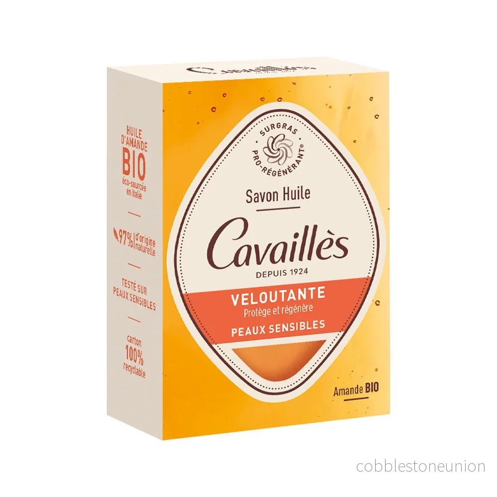 Roge Cavailles, Pro-Regenerating, Almond, Softening, Soap Bar, 100 g