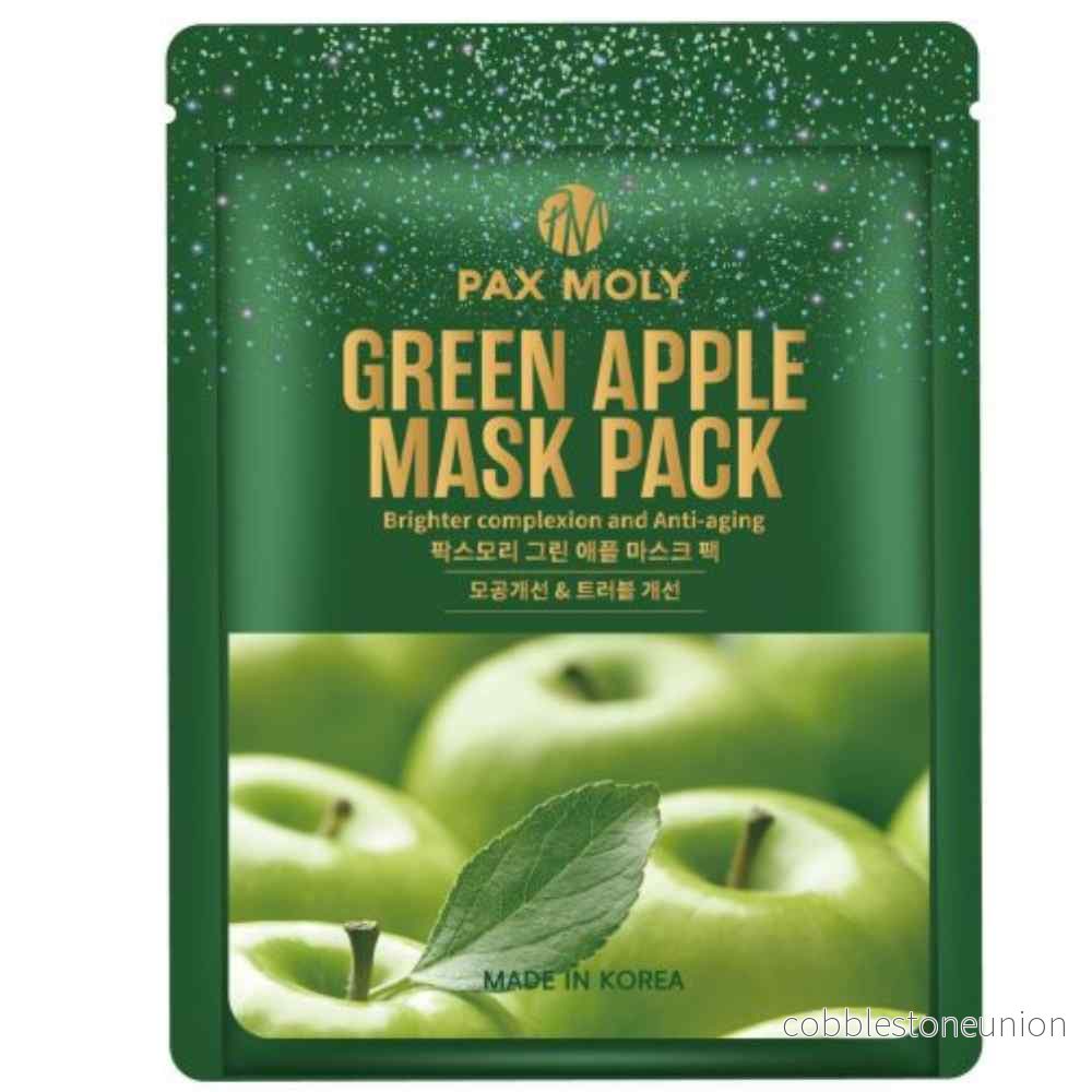 PaxMoly, Green Apple, Upplysning, Ansiktsmask, För ansiktet, Dag & Natt, 25 ml