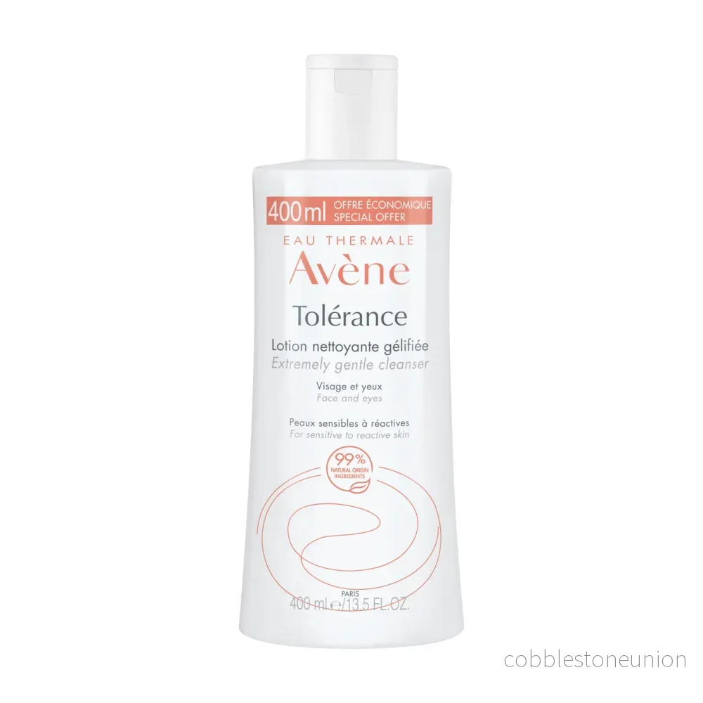 Avene, Tolerance, Mild rengöring, Rengöringslotion, För ansiktet, 400 ml Avene, Tolerance, Mild rengöring, Rengöringslotion, För ansiktet, 400 ml