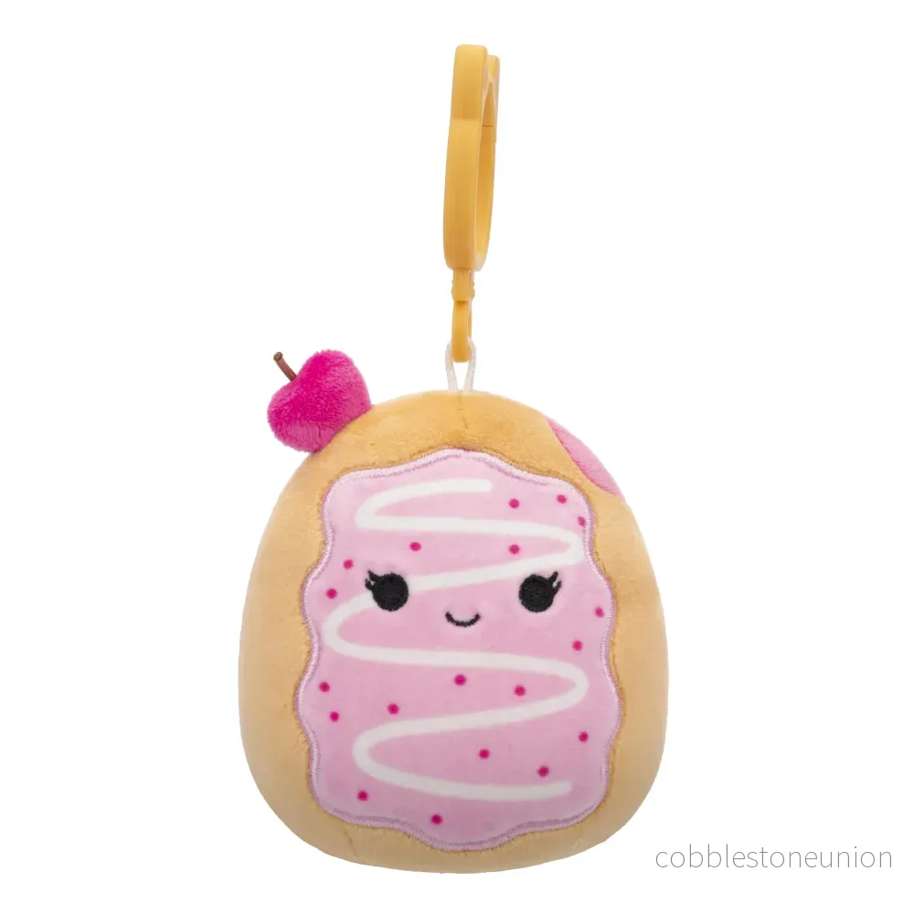 Squishmallows Clip-On Perl The Toaster Pastry - Bild 3