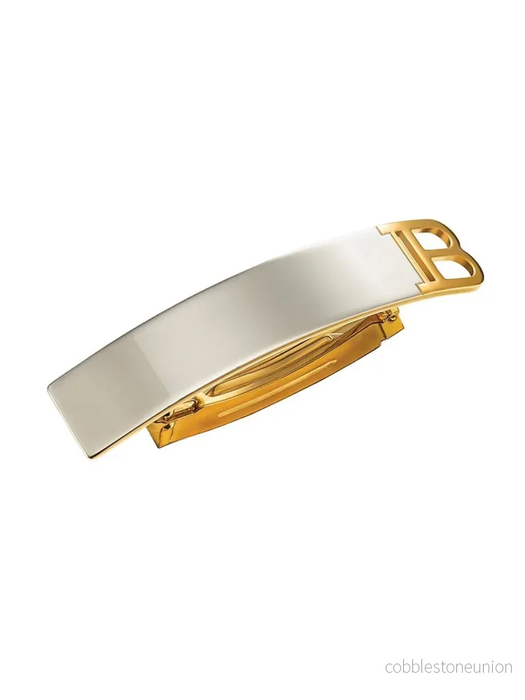 Balmain, Balmain, Hair Clip, Silver/Gold