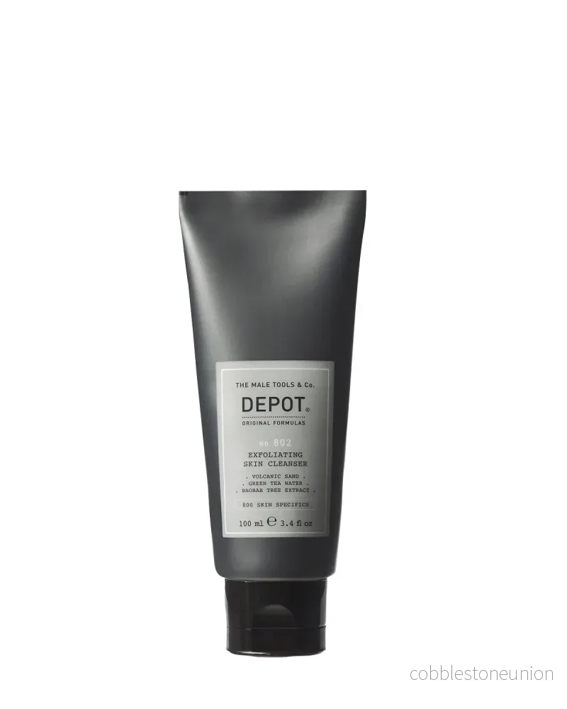 Depot, 800 Skin Specifics No. 802, Volcanic sand, Exfoliating cleanser, 100 ml Depot, 800 Skin Specifics No. 802, Volcanic sand, Exfoliating cleanser, 100 ml