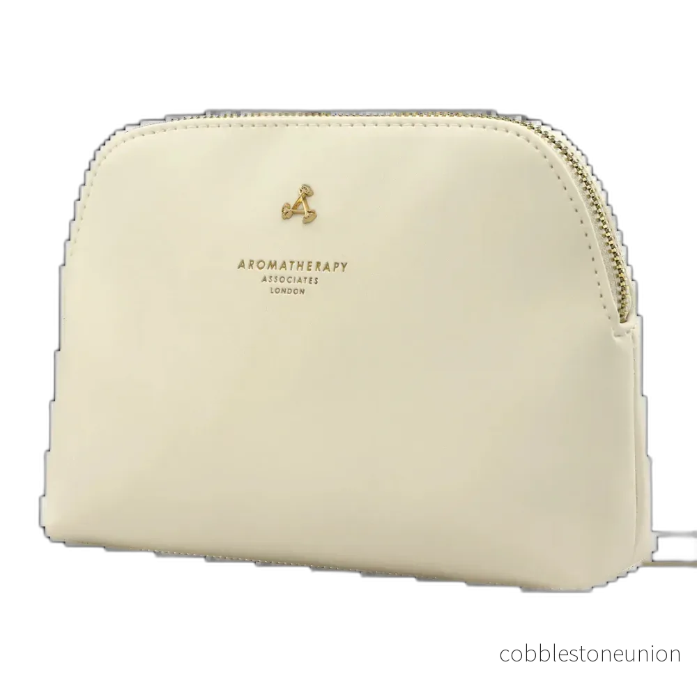 Aromatherapy Associates, Fabric Vanity Case, White