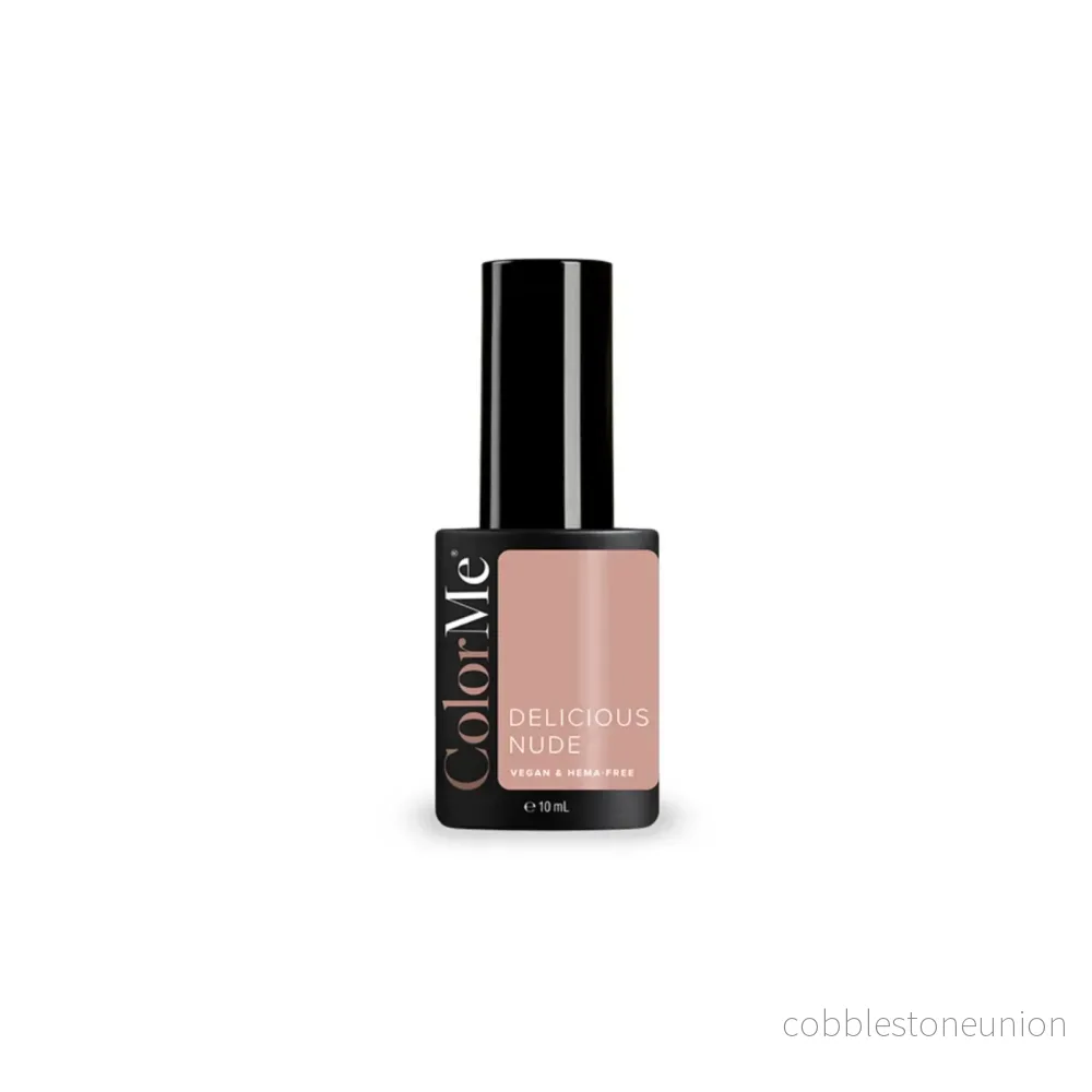 ColorMe Cosmetics, Delicious Nude, Gel, Semi-permanent nagellack, 10 ml ColorMe Cosmetics, Delicious Nude, Gel, Semi-permanent nagellack, 10 ml