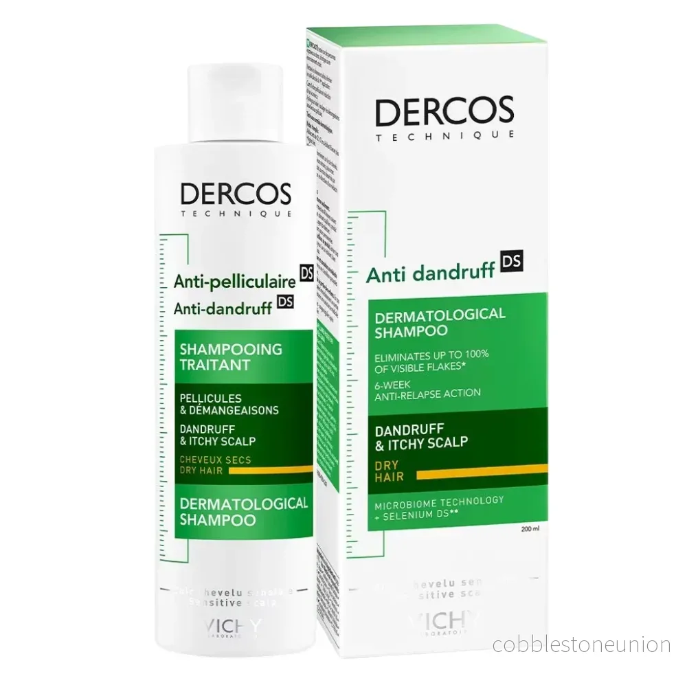 Vichy, Dercos Sensitive, Schampo, Mot mjäll, 200 ml