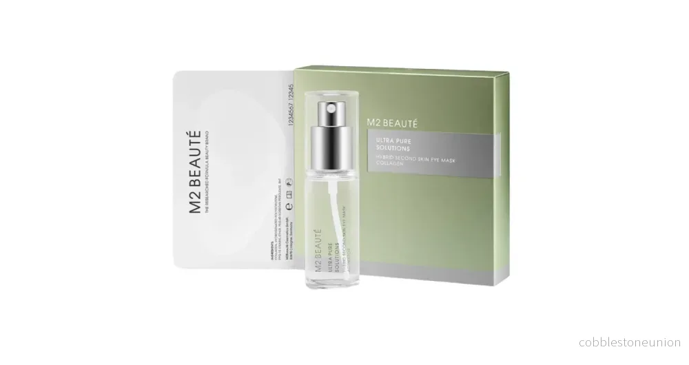 Set, M2 Beaute, Ultra Pure Solutions, Kollagen, Återfuktande, Ögonkrämsmask, 7 st Set, M2 Beaute, Ultra Pure Solutions, Kollagen, Återfuktande, Ögonkrämsmask, 7 st