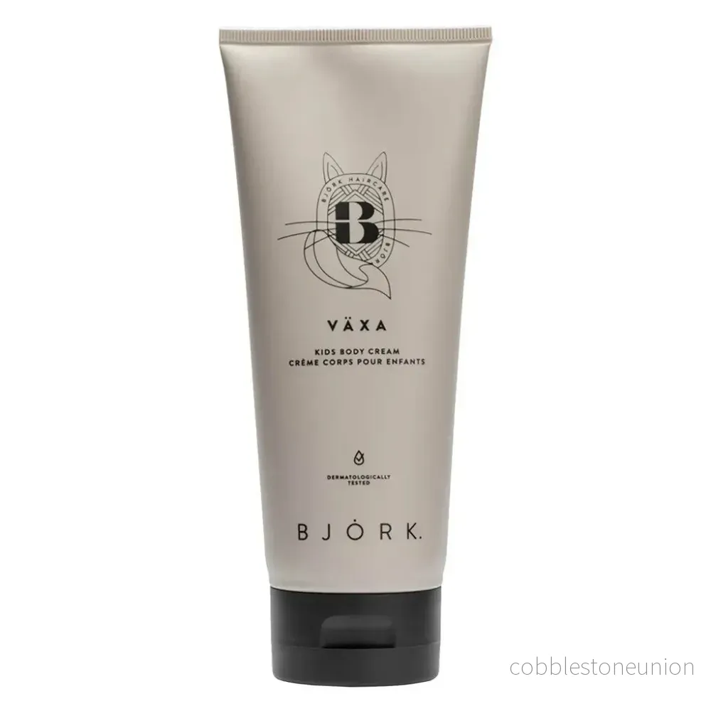 Björk, Vaxa Kids, Lugnande, Kroppskräm, 200 ml