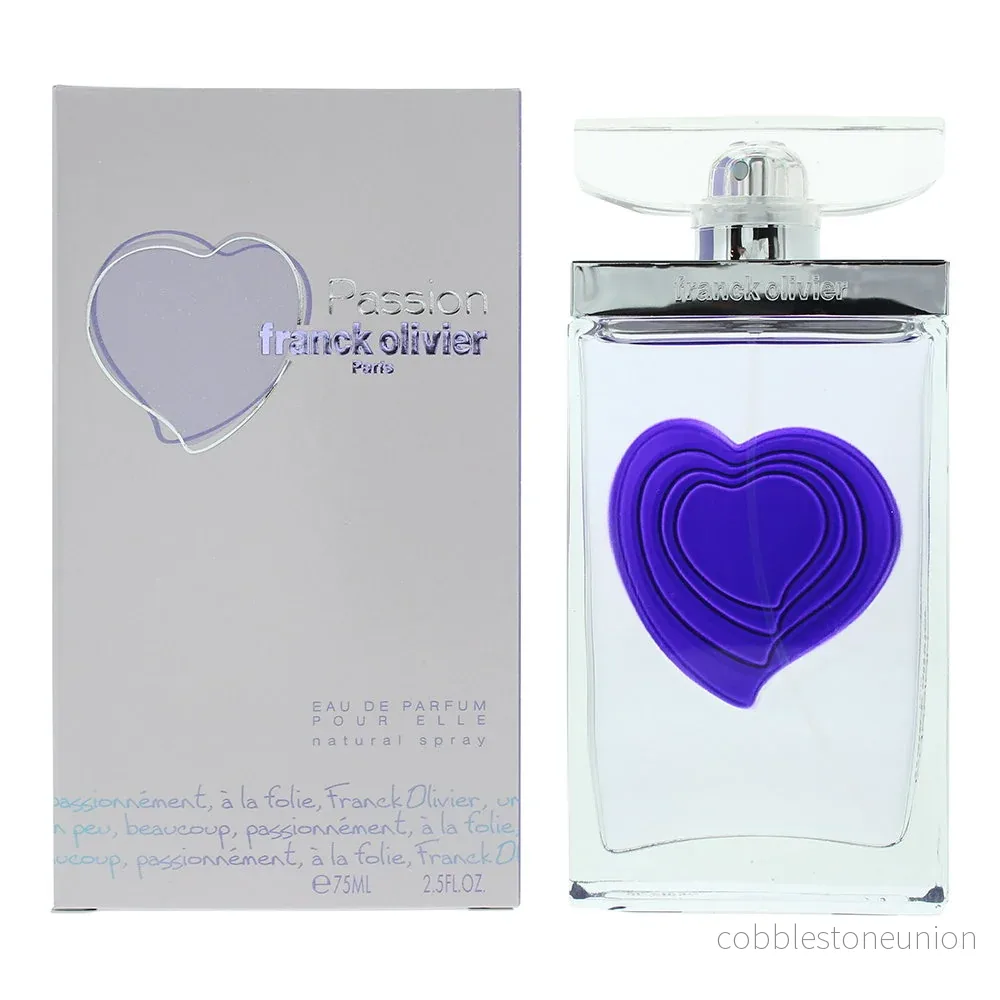 Franck Olivier, Passion, Eau de Parfum, För kvinnor, 75 ml - Bild 2