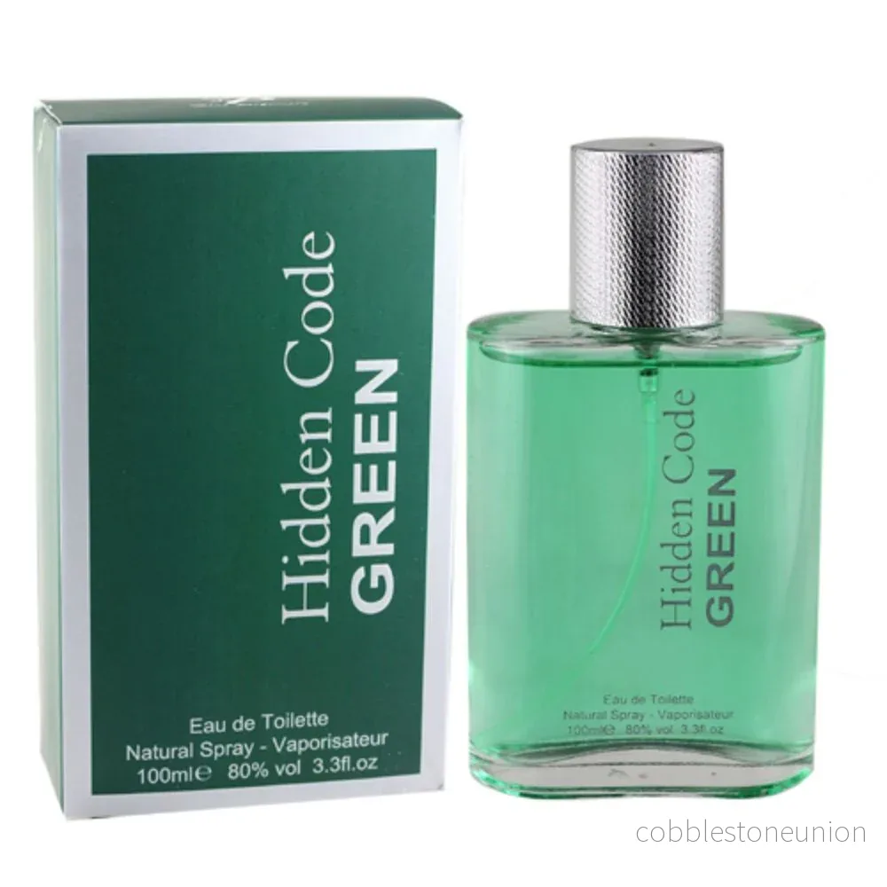 Fin parfym, Hidden Code Green, Eau de Toilette, För män, 100 ml