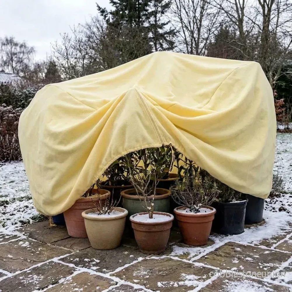 V&auml;xtcover i fleece 190 x 240 cm – vinterskydd
