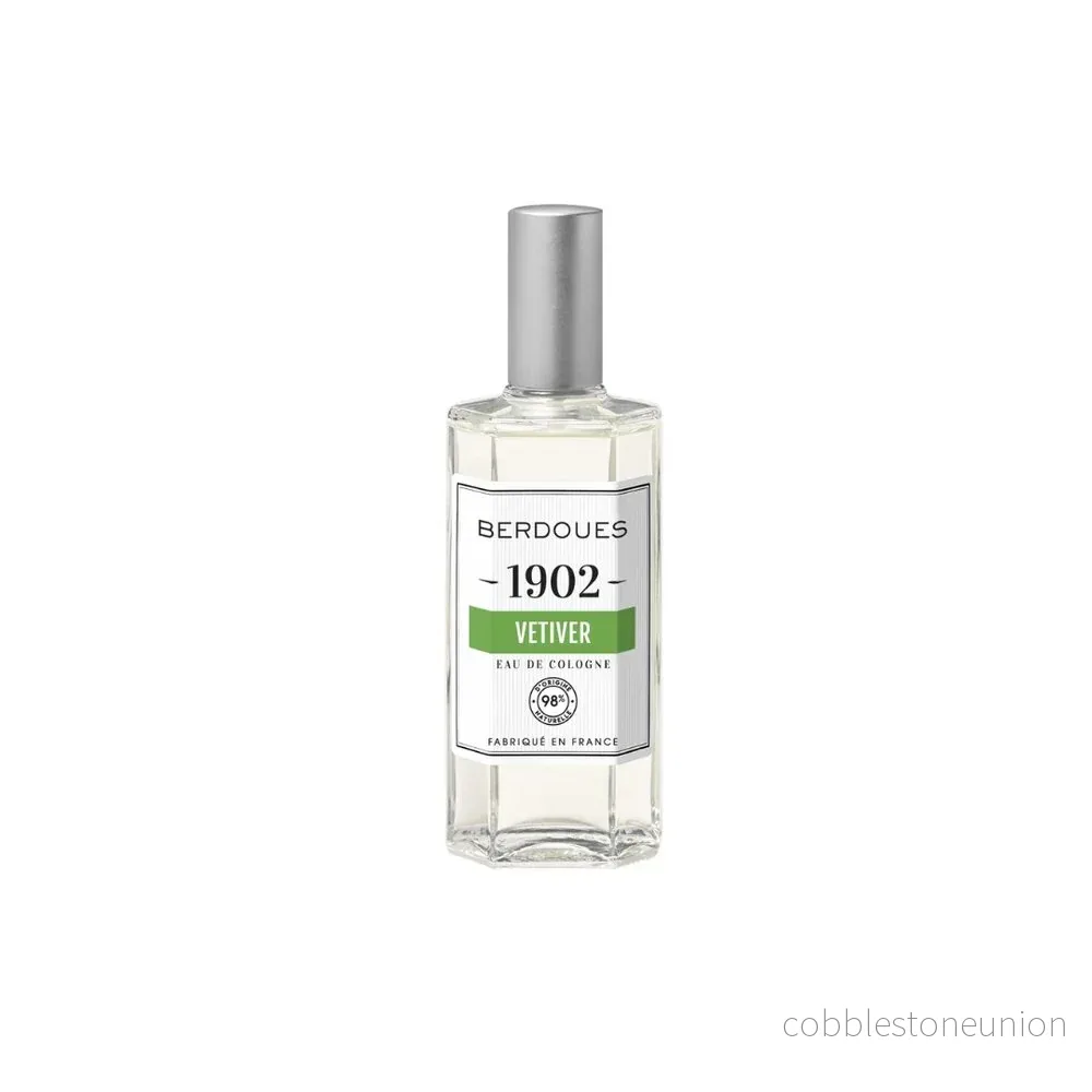 Parfums Berdoues, 1902 Vetiver, Eau de Cologne, Unisex, 125 ml