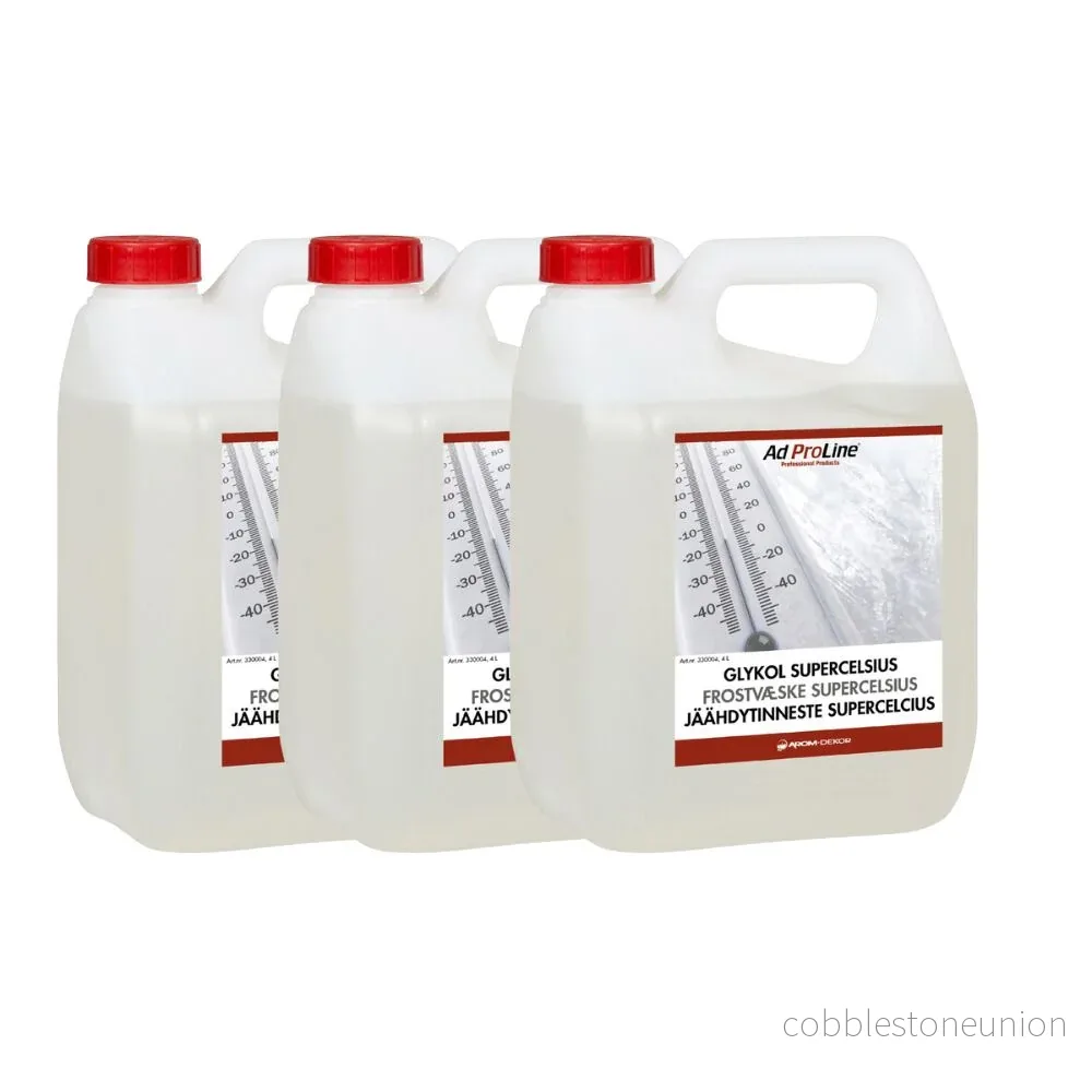 Glykol SuperCelsius OAT Longlife – Ofärgad 3×4 Glykol SuperCelsius OAT Longlife – Ofärgad 3×4