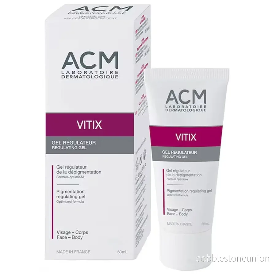 Laboratoire ACM, Vitix, Anti-fläck, Lokal behandlingsgel, För fläckar och pigmentering, För ansiktet, 50 ml
