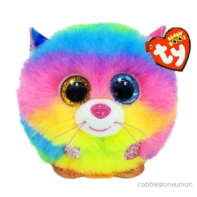 Ty Beanie Balls Gizmo The Rainbow Cat Ty Beanie Balls Gizmo The Rainbow Cat