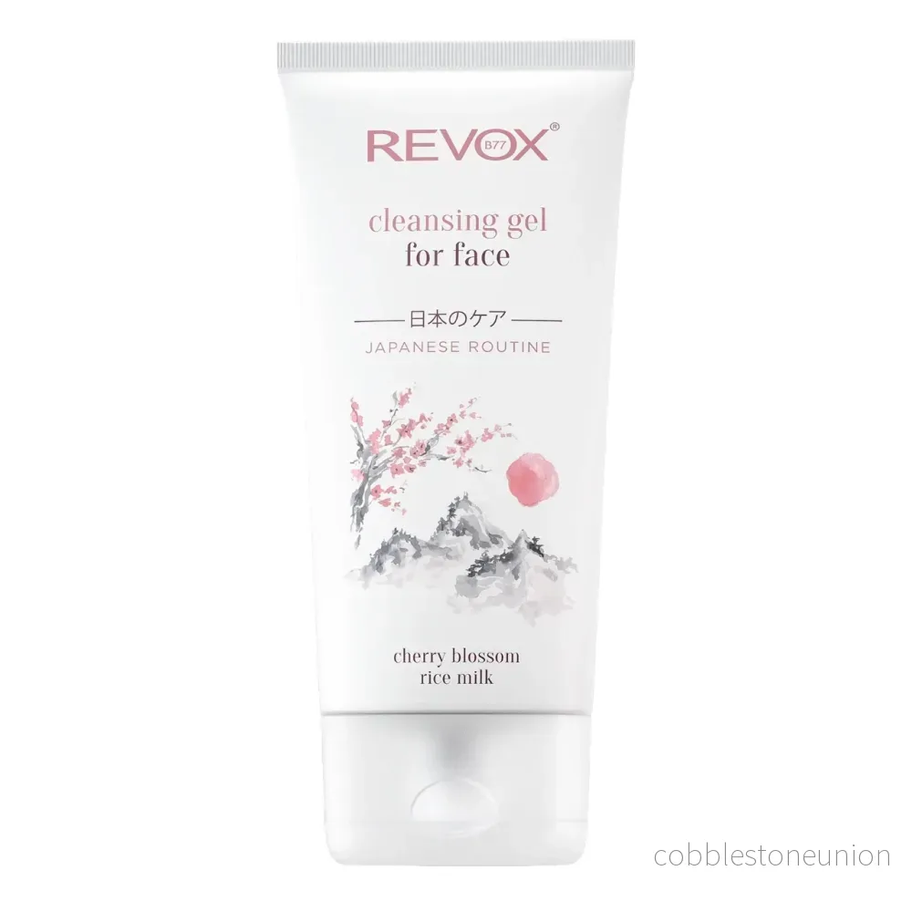 Revox B77, Japanese Routine, Eliminerar orenheter, Rengöringsgel, För ansiktet, 150 ml