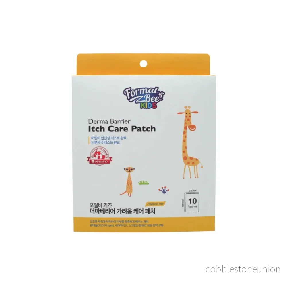 Formal Bee, Itch Care Patch, Lokal behandlingsplåster, 10 st