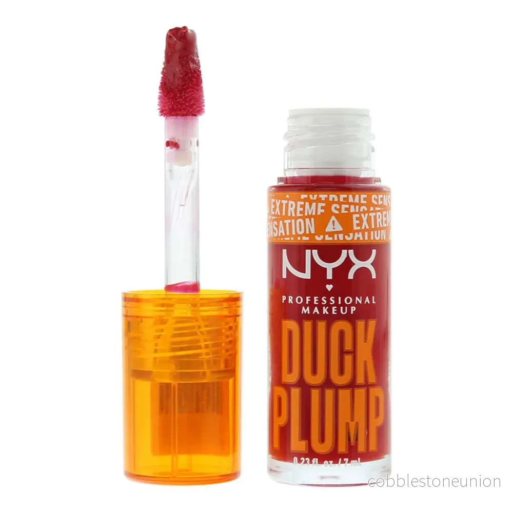 NYX, Duck Plump, Vegan, Volymgivande, Läppförstorare, 14, Flame Hall, 7 ml