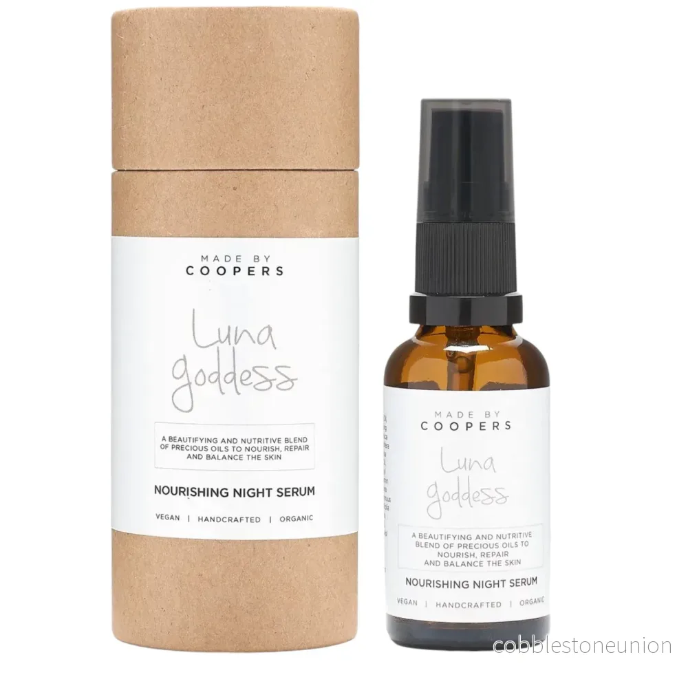 Made By Coopers, Luna Goddess, Vegan, Nourishing, Night, Serum, For face, 30 ml Made By Coopers, Luna Goddess, Vegan, Nourishing, Night, Serum, For face, 30 ml