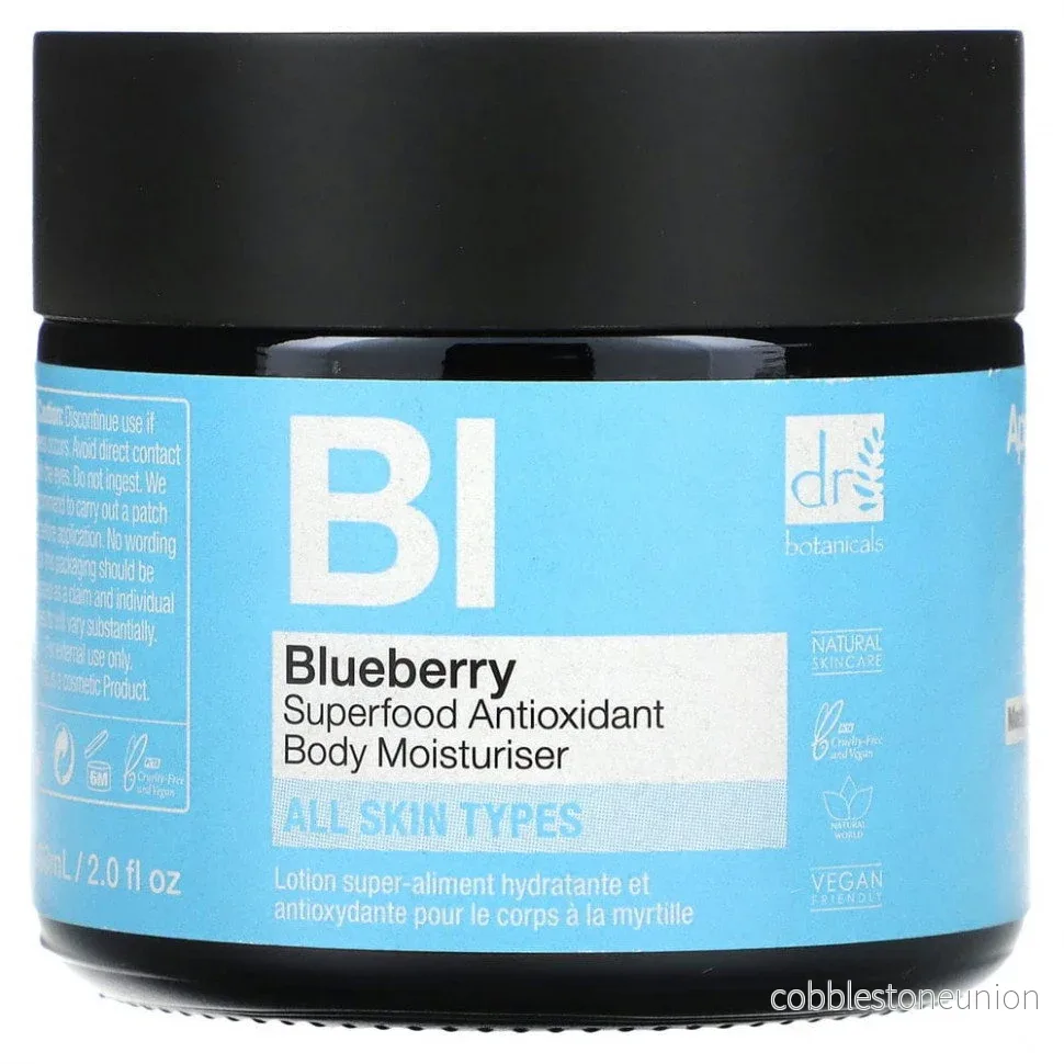 Dr Botanicals, Blueberry Superfood, Antioxidant, Lotion, Kropp, 30 ml Dr Botanicals, Blueberry Superfood, Antioxidant, Lotion, Kropp, 30 ml