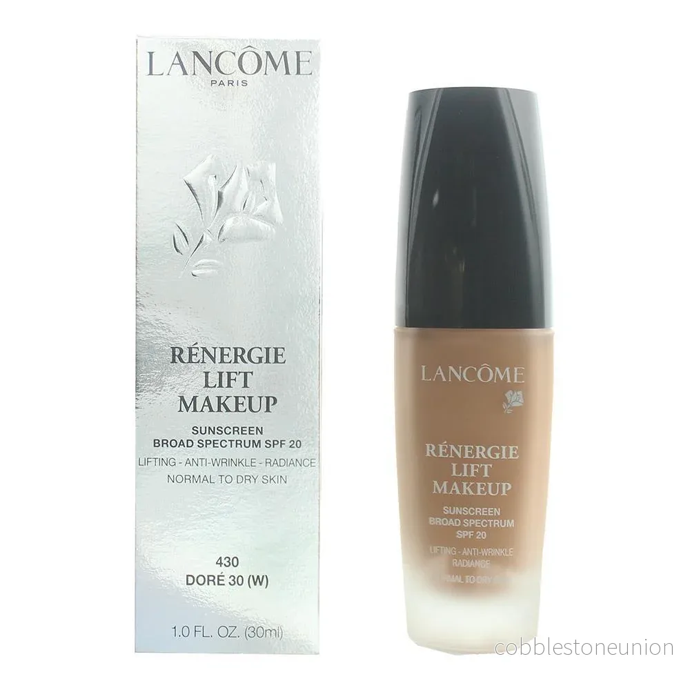 Lancome, Renergie Lift Makeup, Flytande foundation, 430, Dore, SPF 20, 30 ml Lancome, Renergie Lift Makeup, Flytande foundation, 430, Dore, SPF 20, 30 ml