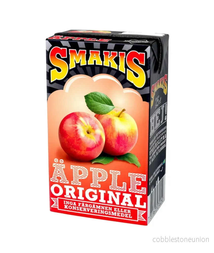Smakis Äpple 25cl tetra 27-pack Smakis Äpple 25cl tetra 27-pack