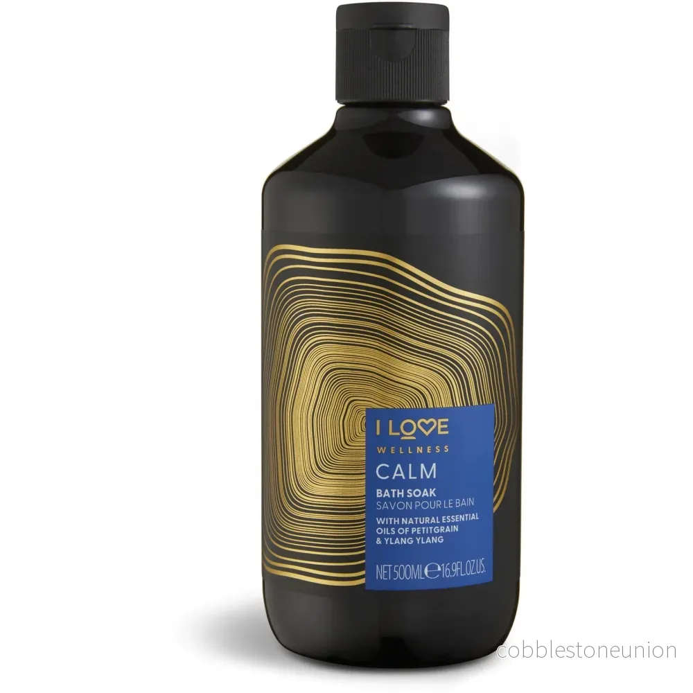I Love, Wellness Calm, Essential Oils, Bath Additive, 500 ml