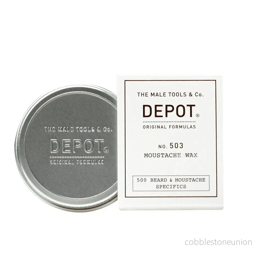 Depot, 500 Beard & Mustache Specifics No. 503, Jojobaolja, Mustaschvax, För styling, 30 ml Depot, 500 Beard & Mustache Specifics No. 503, Jojobaolja, Mustaschvax, För styling, 30 ml