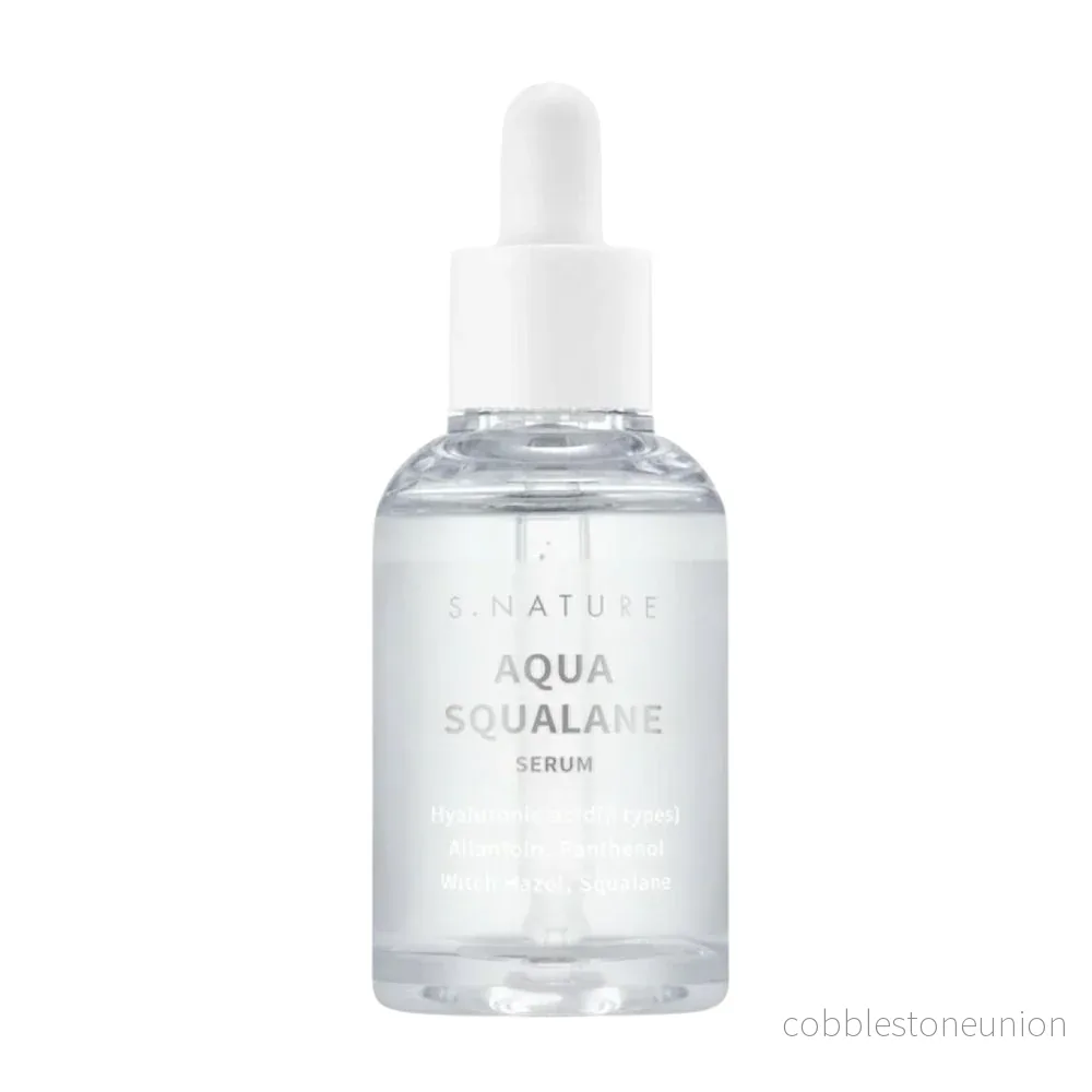 S.Nature, Aqua Squalane, Återfuktande, Dagligen, Serum, För ansiktet, 30 ml