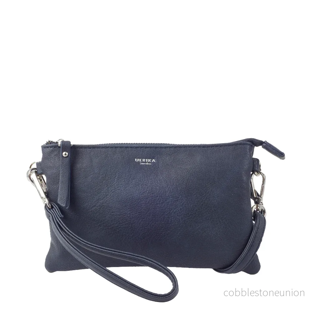 Ulrika Design Clutch/axelväska marin