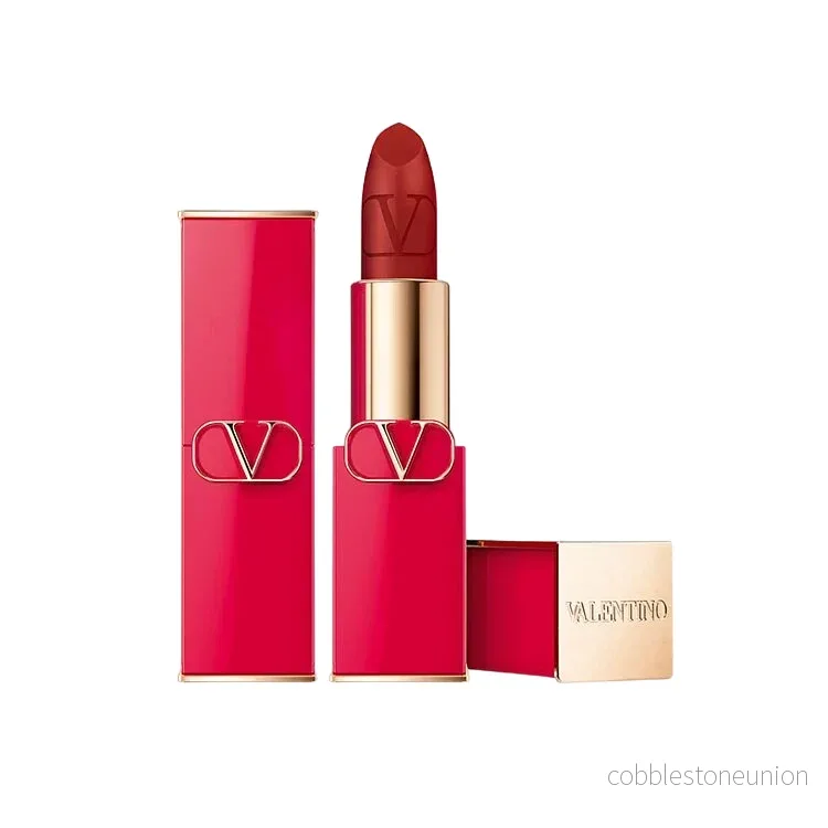 Valentino, Rosso, Matt, Creamy lipstick, 111A, Refillable, 3.5 g