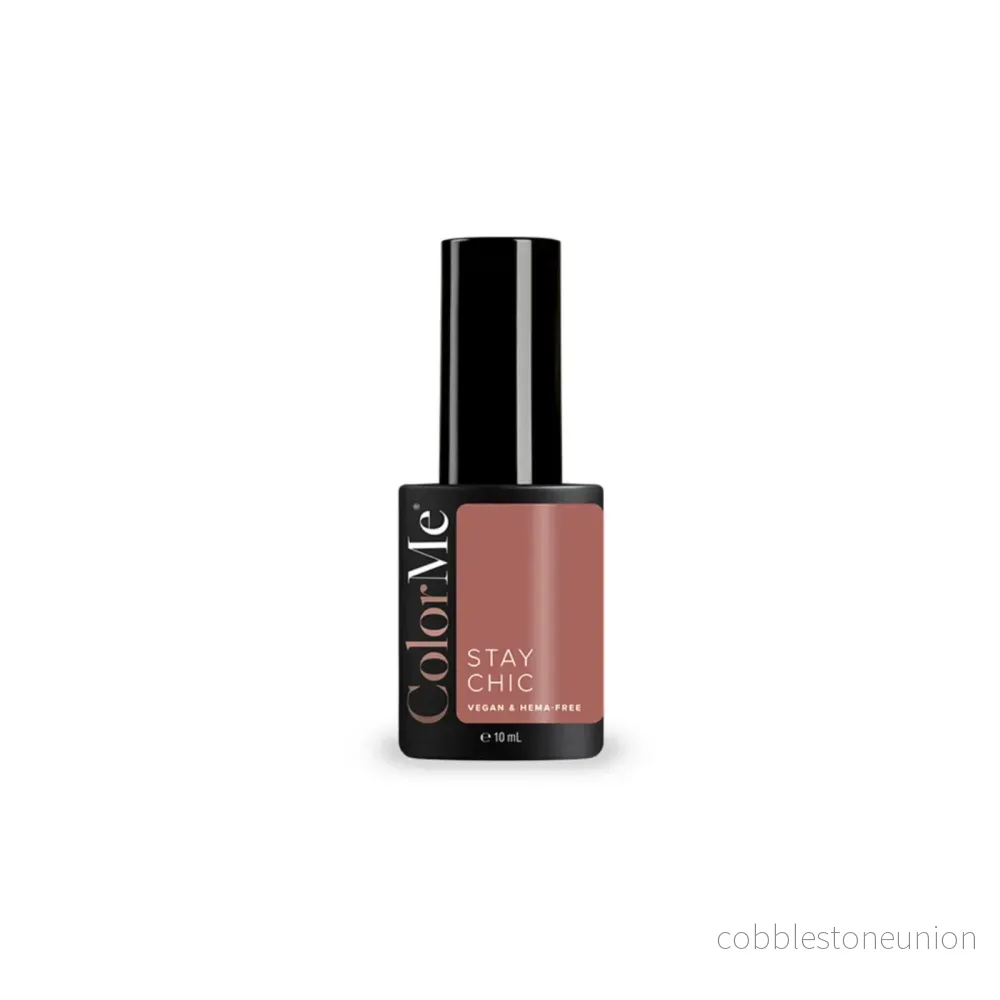 ColorMe Cosmetics, Stay Chic, Gel, Semi-Permanent Nail Polish, 10 ml ColorMe Cosmetics, Stay Chic, Gel, Semi-Permanent Nail Polish, 10 ml